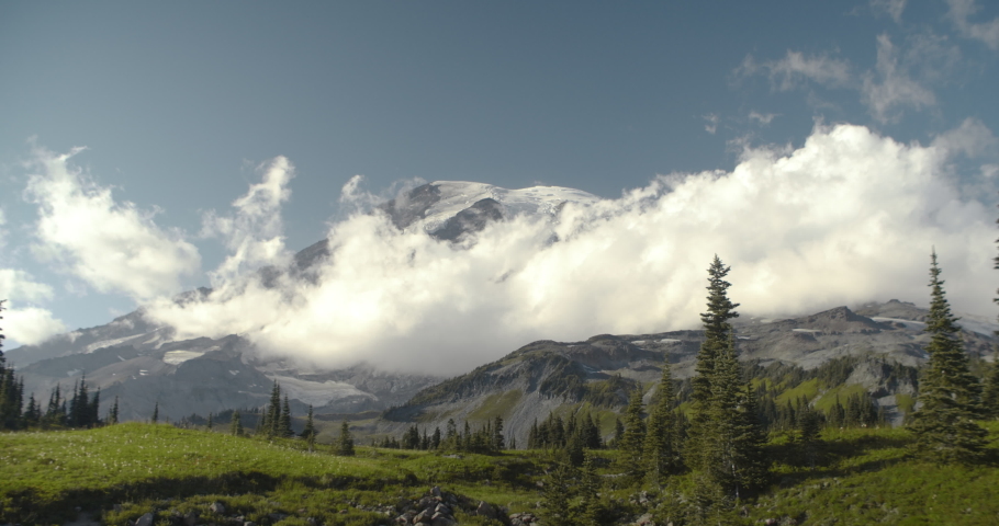 Misty Mountain Time Lapse 4K