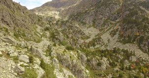 Drone videos in the Pyrenees mountains