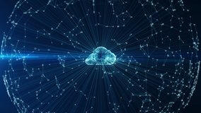 Cloud computing and Big data concept. 5G connectivity of digital data and futuristic information. Abstract hi speed internet of internet of things IOT  big data cloud computing . - Powered by Shutterstock - Get 15% off with code: PIKWIZARD15