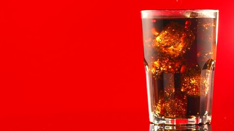 Cola With Ice Cubes Close Up Stockvideos Filmmaterial 100 Lizenzfrei 1030148891 Shutterstock