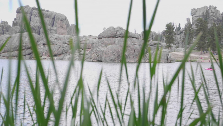 Sylvan Lake In Custer State Park, South Dakota.