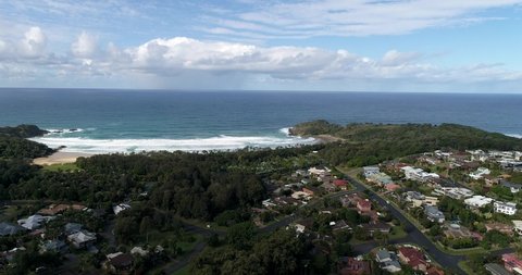 Town of Coffs Harbour on Pacific coast of NSW, Australia – famous for its Banana growth industry and the Big Banana.
