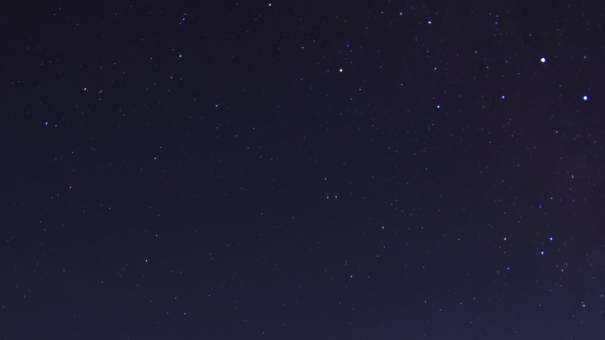 Star trails rotating around the pole star, showing the colour temperature of the hot and cold as the earth spins in the southern hemisphere.