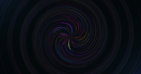 Abstract Line Particles Background. 4K Line Partiles Background. Colorful Particles Line Loop Background. Beautiful Abstract Background.