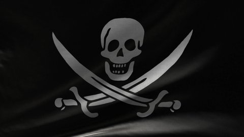 Flag of Pirates Loop 3D