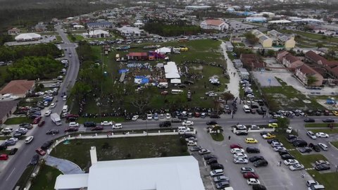 Grand Bahama Hurricane Reliefs Food Goods Giveaway Events. Bahamas
