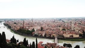 Verona/Italy 09.18.2018 video from Verona from above