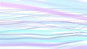 4k video. Looped animation. Wave pattern. Dotted lines. Neon waves. particles background. Seamless loop. White color backdrop. Colorful gradient. 3840x2160