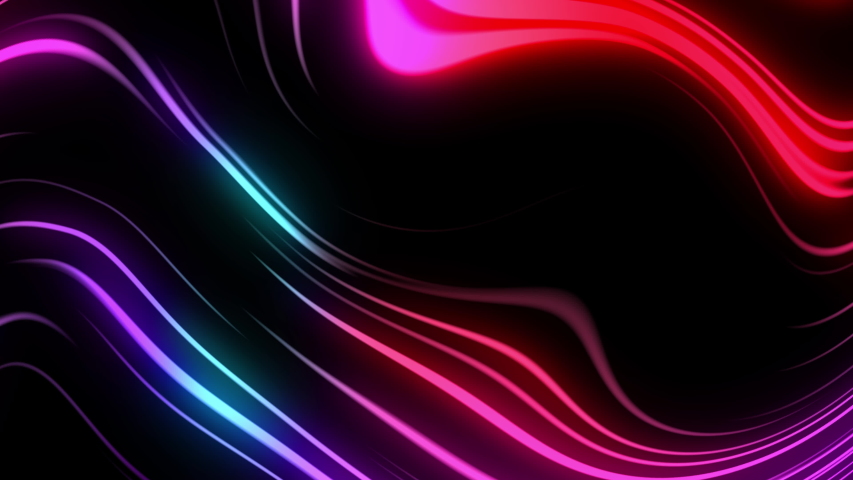 Abstract Colorful Fancy Gradiant Neon Loop Background 4K | Shutterstock HD Video #1039009592