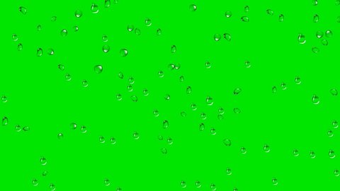 rain drops on glass green screen Stock Footage Video (100% Royalty-free ...