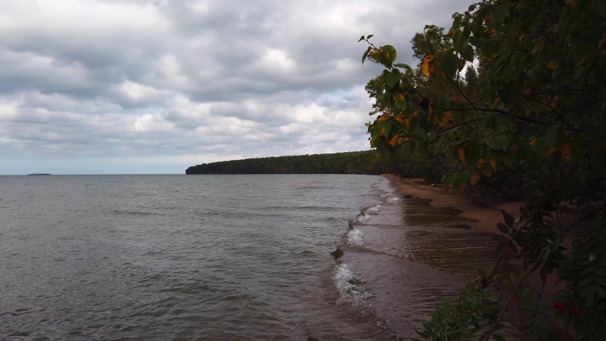 Lake Superior Wisconsin Apostole Island thomas beach, nature