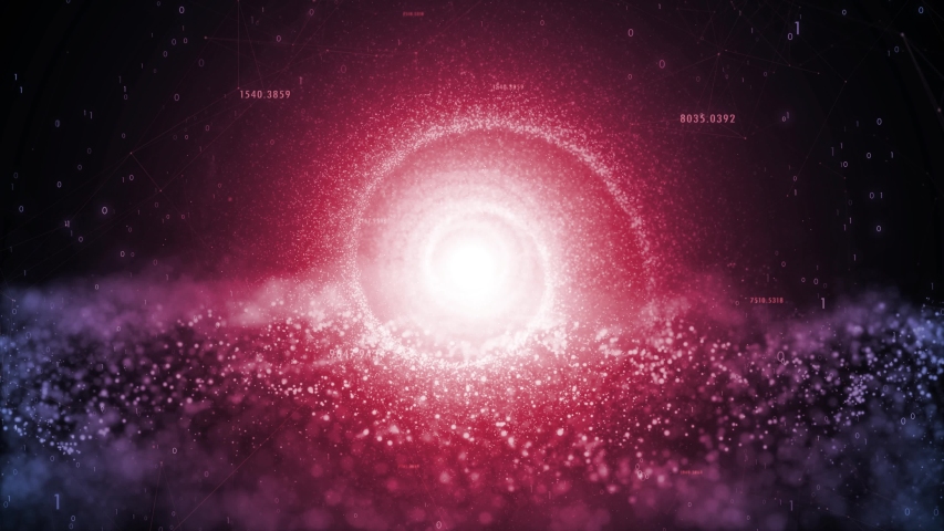 Time Vortex Animation, Hyperspace Time Travel Animation Concept, Flying ...