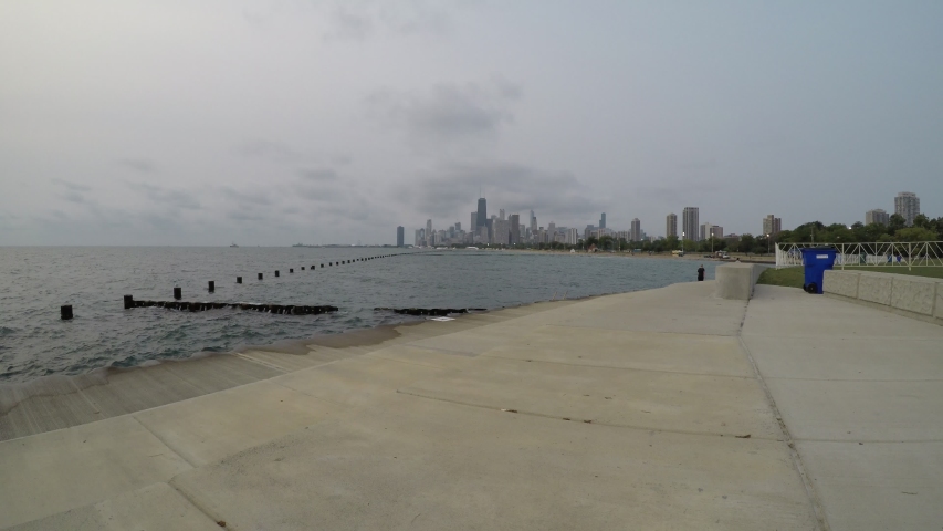 Chicago and Lake Michigan Time Lapse