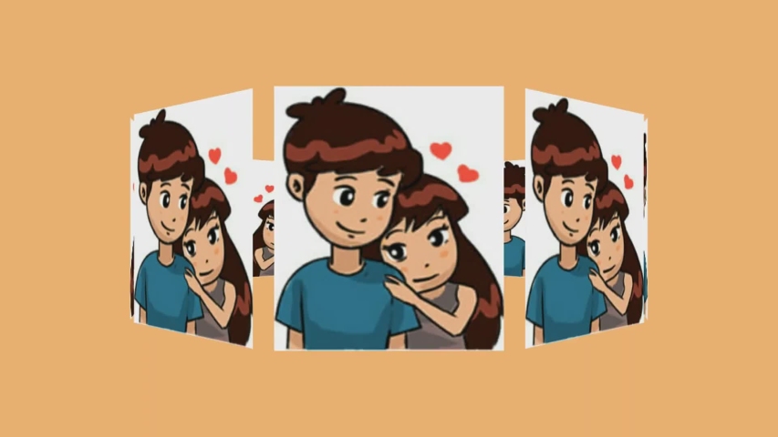 cartoon  people vector young boy woman man
character