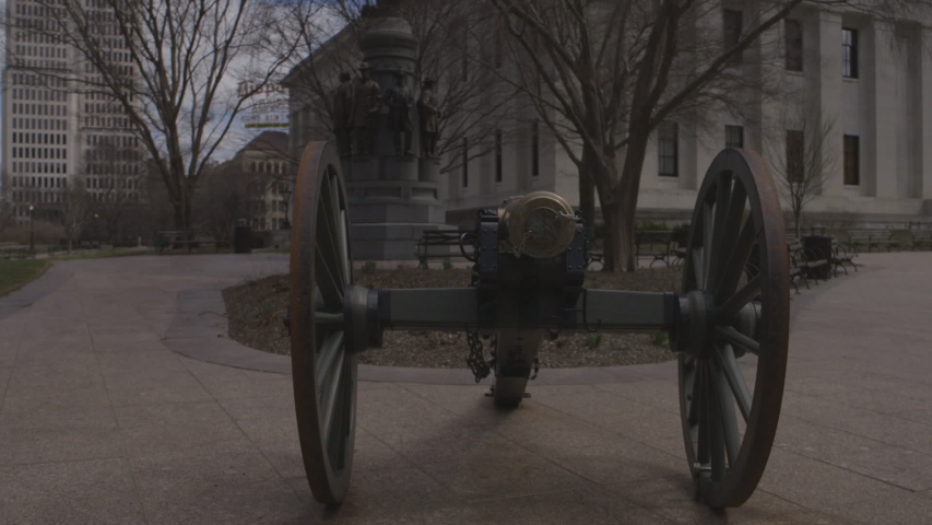 Civil War Cannon Columbus Ohio 