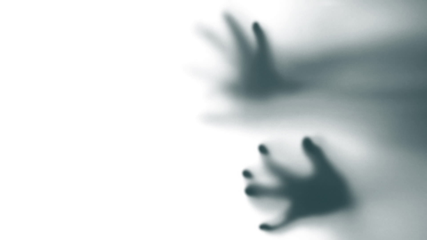 Abstract and spooky defocused hand in slow motion
 Royalty-Free Stock Footage #1039256960
