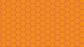 Graphic pattern that quickly changes color as it rotates clockwise and then anticlockwise, creating a hypnotic and stroboscopic effect.