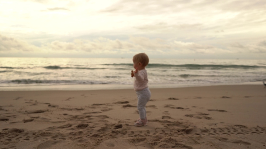 Playing in the sand