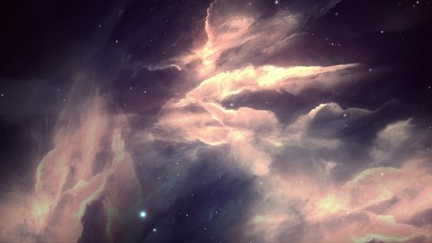 Abstract Ethereal Galaxy Deep Space Animation Stock Footage Video (100% ...
