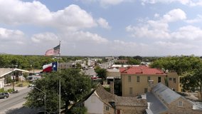 4K Fredericksburg Texas State Flag