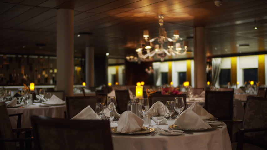 Fine Dining Restaurant - Classy Table Setup | Shutterstock HD Video #1039482548