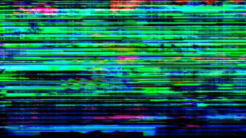 Abstract Glitch Shiny Texture Broken Gpu Stock Footage Video (100% ...