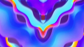 Liquid animation. Fluid colorful liquid gradients video. Modern abstract gradient shapes composition. Minimal footage cover design. Futuristic design. stock footage