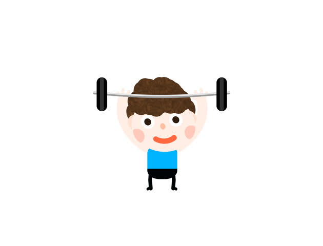 25 Cartoon Arm Lifting Weights Stock Video Footage - 4K and HD Video Clips  | Shutterstock