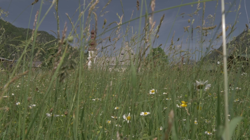 View of church in Ulrich am Pillersee, Austrian Alps, Tyrol, Austria, Europe
