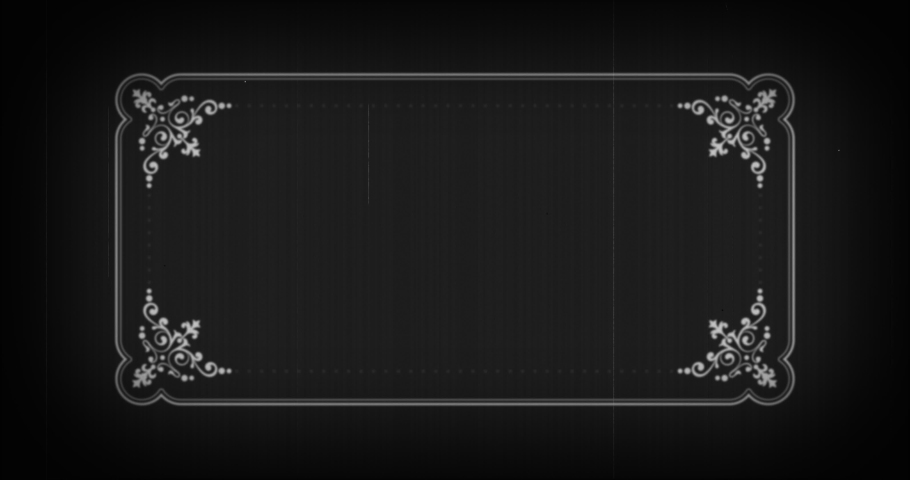 Old movie empty title frame 02