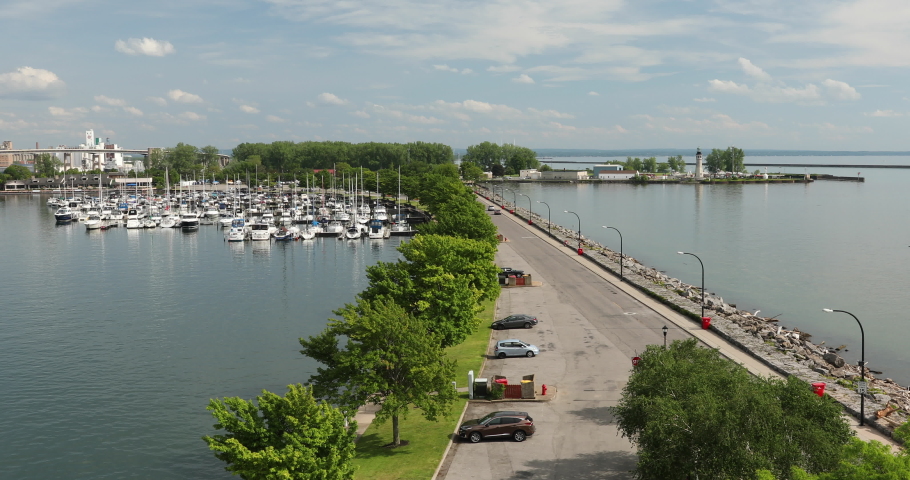 Buffalo from Lake Erie in Buffalo, New York image - Free stock photo ...