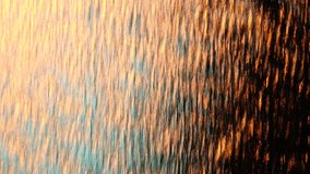4K water curtain and lighting close up abstract, background.
