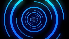 4K Futuristic technological abstract motion background.glow effect.floating circuits