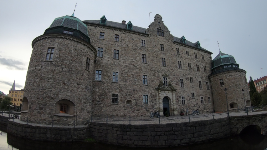 Örebro Castle is a medieval castle fortification in Örebro, Sweden. It lies on an island in river Svartån and it’s one of the most famous castles in Sweden.