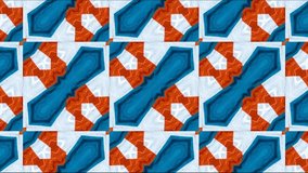 abstract kaleidoscope footage. Beautiful multi color kaleidoscope texture