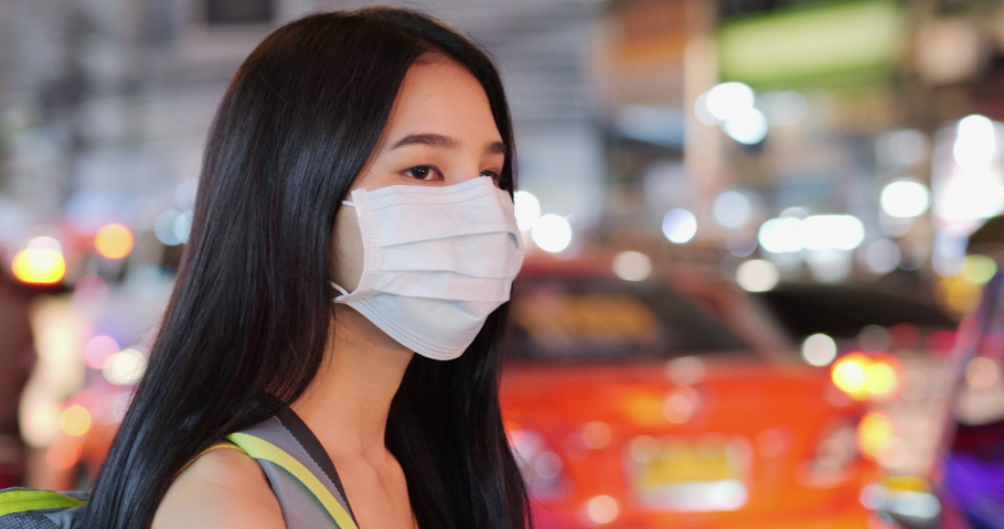 Young Asian Woman Wearing Mask Stock Footage Video (100% Royalty-free)  1039822460 | Shutterstock