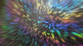 Abstract video clip. Rainbow iridescent abstract holographic live wallpaper. Holographic leaks live wallpaper. Rainbow iridescent background. Can use in vertical position
