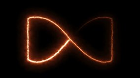 infinity modern abstract, symbol background element