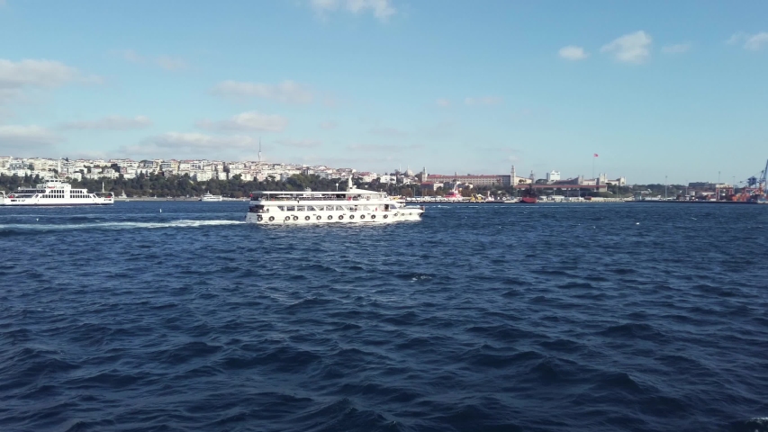 Ferry ride on the bay in Istanbul, Turkey image - Free stock photo ...