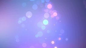 4k video. Looped animation. Wave pattern. Dotted lines. Neon waves. particles background. Seamless loop. Bokeh lights. Blue and violet glitters. 3840x2160