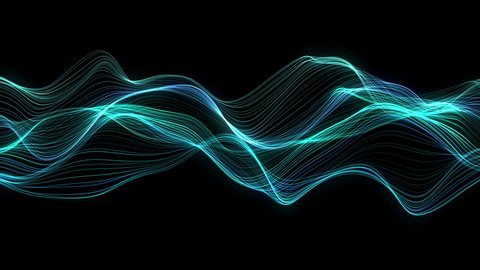 4k Video Lines Abstract Looped Animation Stock Footage Video (100% ...