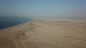 Gulf of Oman/Oman  aerial video of Gulf of Oman taken by drone camera 