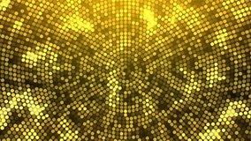 Yellow light wall shining. Disco party and nightclub concept. Computer generated seamless loop absrtact background 4k UHD - Powered by Shutterstock - Get 15% off with code: PIKWIZARD15