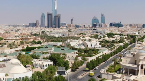 Riyadh (SAUDI ARABIA) - City Panorama View - Aerial Footage - Riprese Aeree 4K