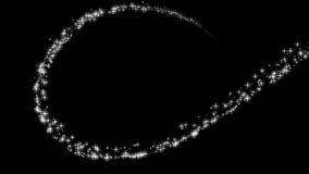 Sparkling Trail - Stars - Glittering particle effect animation with alpha channel on transparent background event transition, revealer, title decoration - Powered by Shutterstock - Get 15% off with code: PIKWIZARD15