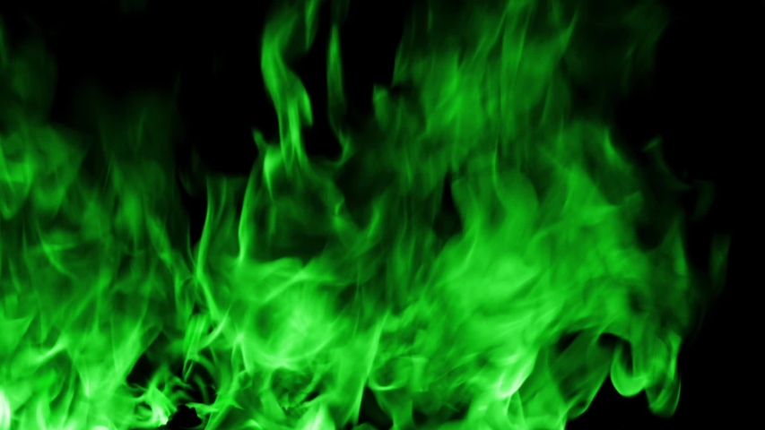 green fire flame loop animation Stock Footage Video (100% Royalty-free ...