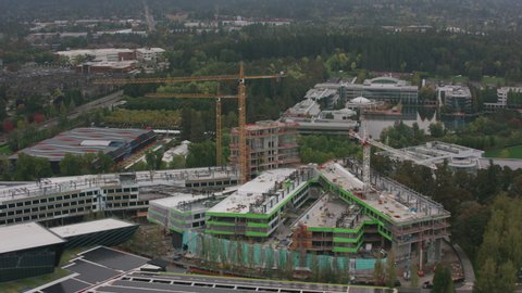 Beaverton Oregon Circa 18 Aerial View Stock Footage Video 100 Royalty Free Shutterstock