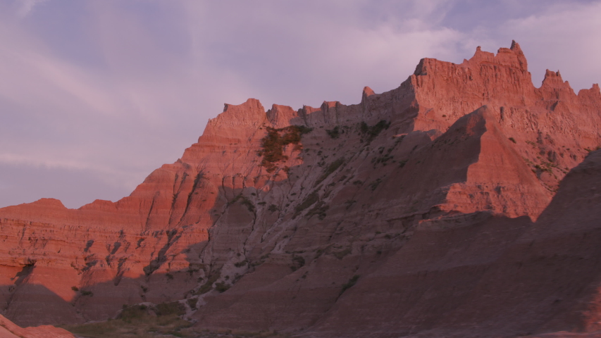 Sunset at Badlands National Park, South Dakota