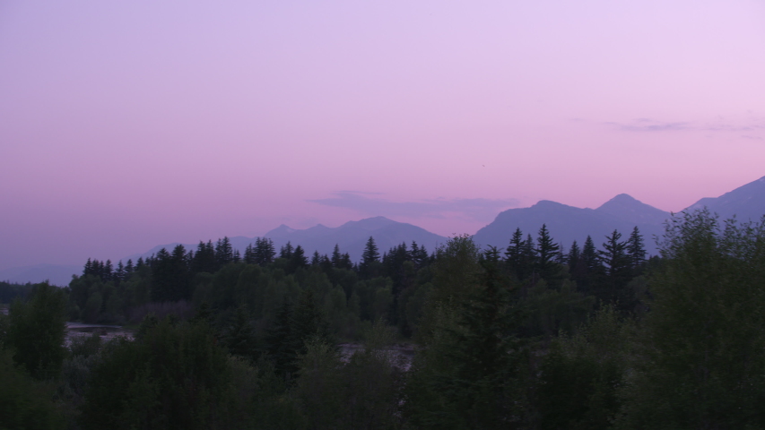 Snake River at sunset in Grand Teton National Park