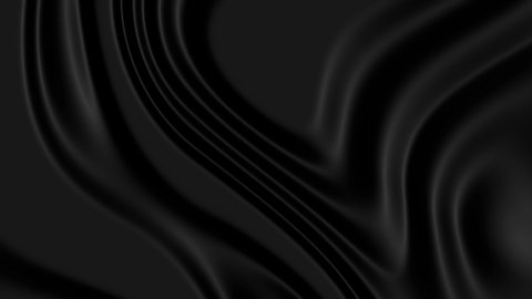 Minimal luxurious and glamorous shiny black background. Beautiful royal black wave background. Wave pattern background animation. Stock-video